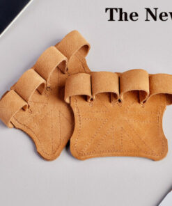Leather Weight Lifting Training Gloves