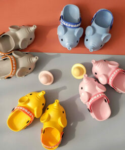 Lovely Summer Elephant Slippers For Kids