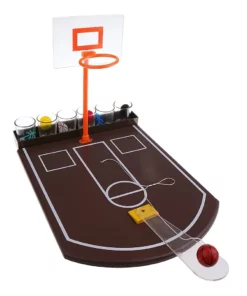 Mini Glass Basketball Table Drinking Game For Family Party Fun