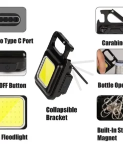 Rechargeable Multifunctional Portable LED Work Light