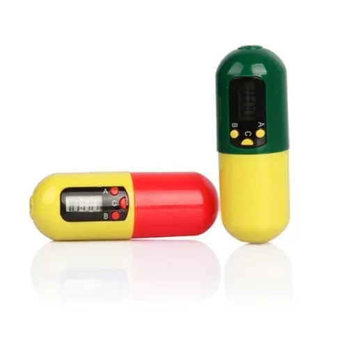 Mini temporitzador de pastilles d'alarma portàtil
