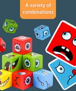 Matching Face Changing Building Block Puzzle