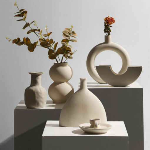 Vasi di fiori in ceramica nordica