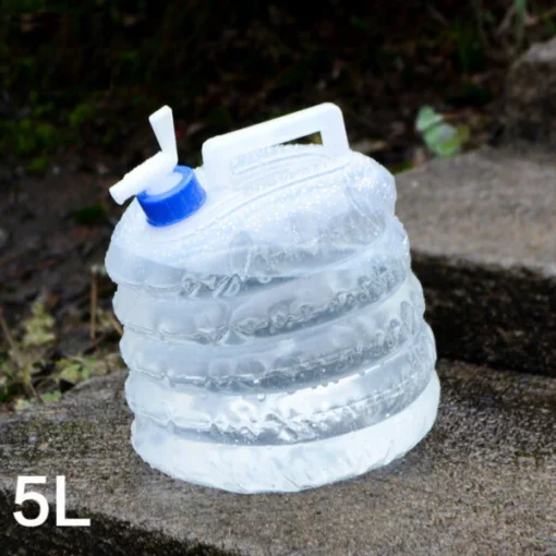 Външна 5L сгъваема чанта за вода