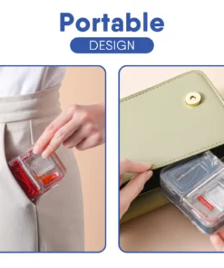 3 in 1 Pill Cutter Portable Medical Holder