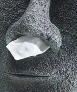 Easter Island Moai Head Tissue Dispenser
