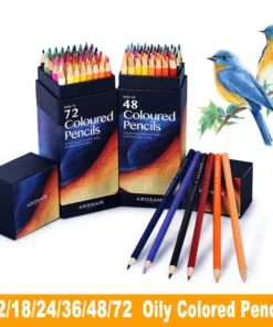 Portable Colored Pencils Set
