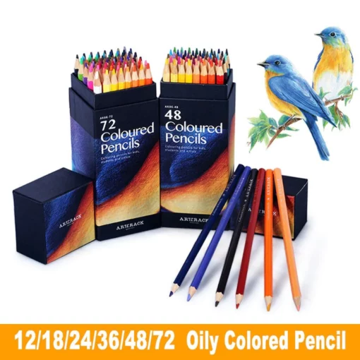 Prenosni komplet barvnih svinčnikov