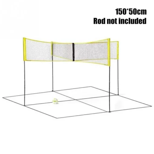 Tragbare Trainings-Volleyballnetz-Kreuzausrüstung