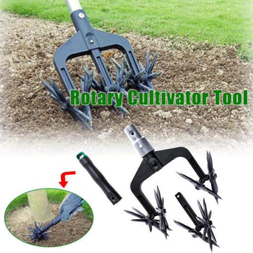 Rotary Cultivator Garden Soil Tool