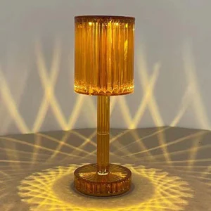 Intelligens kristály asztali lámpa
