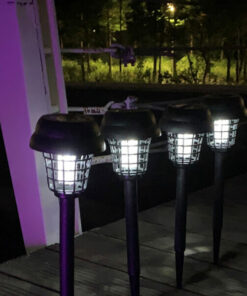 Outdoor Solar-Powered LED Mosquito Killer Lamp