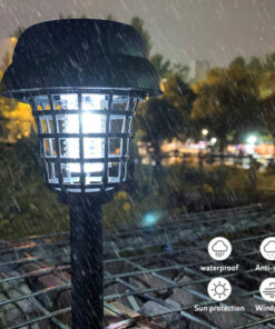 Outdoor Solar-Powered LED Mosquito Killer Lamp