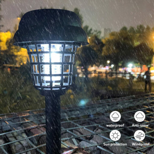 Sa gawas nga Solar-Powered LED Mosquito Killer Lamp