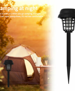 Outdoor Solar-Powered LED Mosquito Killer Lamp