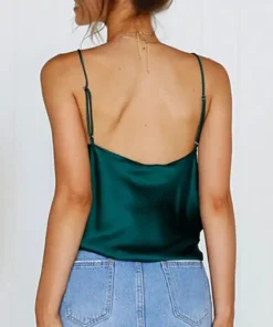 Silk Satin Top Tanks