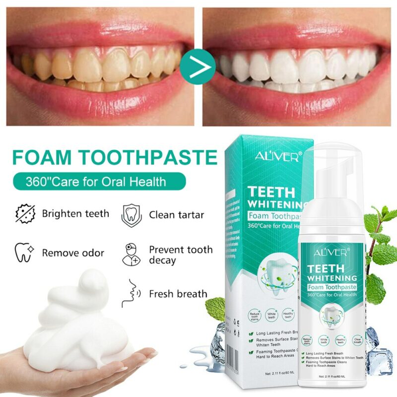Whitening Foam Toothpaste Buy Today Get 55 Discount MOLOOCO