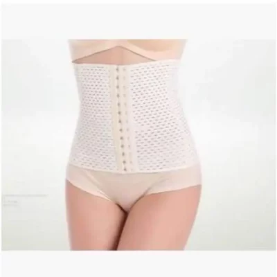 Women’s Corset Steel Boned Waist Trainer Belt