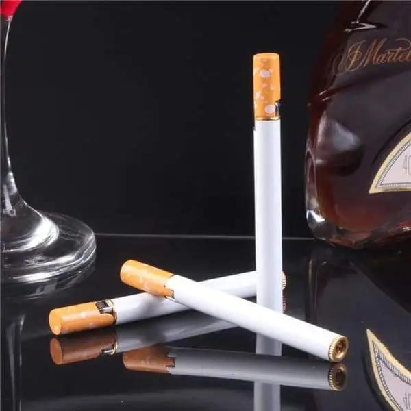Butane Gas Metal Cigarette Shaped Lighter - Image 5