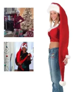 Extra Long Adult Santa Hat