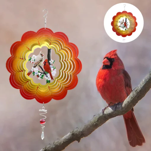 3D Tuin Hummingbird Wind Spinner