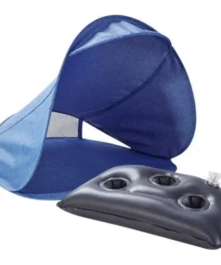 Foldable Beach Face Tent Umbrella And Air Cushion