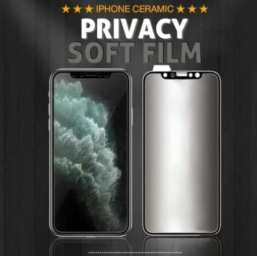 iPhone Ceramic Privacy puha fólia