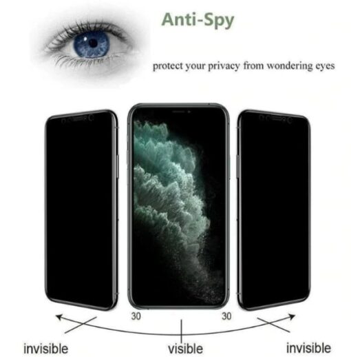 iPhone keramische privacy zachte film Soft