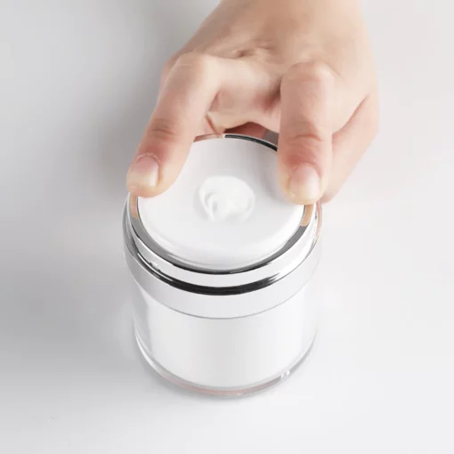 Cream Jar Vacuum Botelya