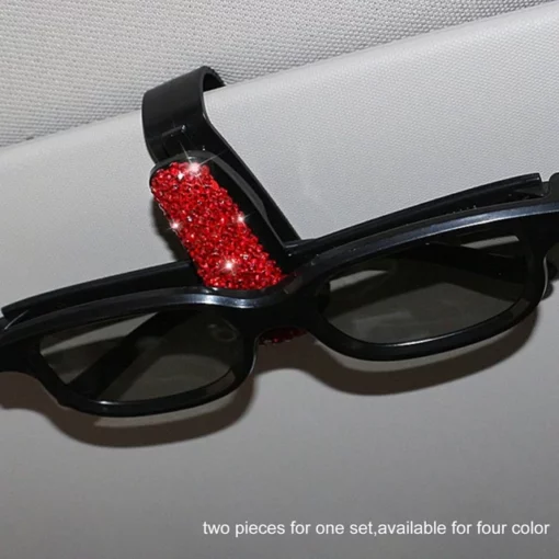 Car Visor Sunglasses Diamond Holder
