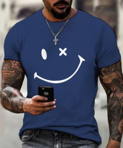 Men's T-Shirt 3D Print Graphic Optical Illusion Plus Size Short Sleeve Casual Tops