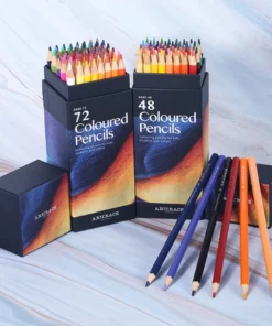 Portable Colored Pencils Set