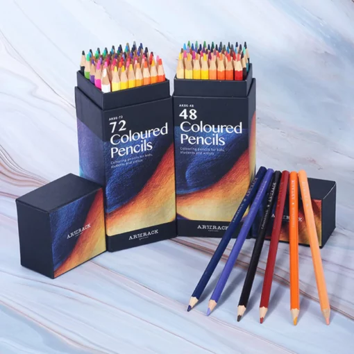 Set de lápices de cores portátiles