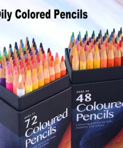 Portable Colored Pencils Set