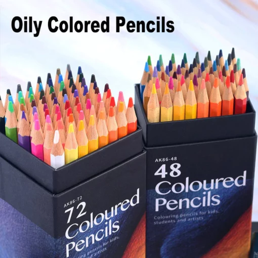 पोर्टेबल रंगीत पेन्सिल सेट