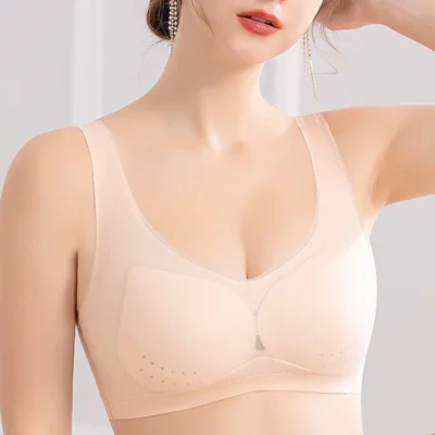 Ultra Thin Ice Silk Bra