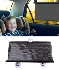 Retractable Window Roller Sunshade For Car