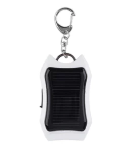 Mini Solar Power Bank Keychain