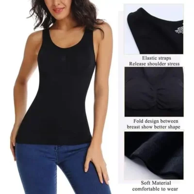 Slimming Tank Top With Built In Bra