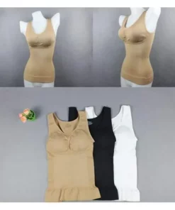 Slimming Tank Top With Built In Bra