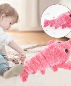 Electric Jumping Shrimp Cat Toy