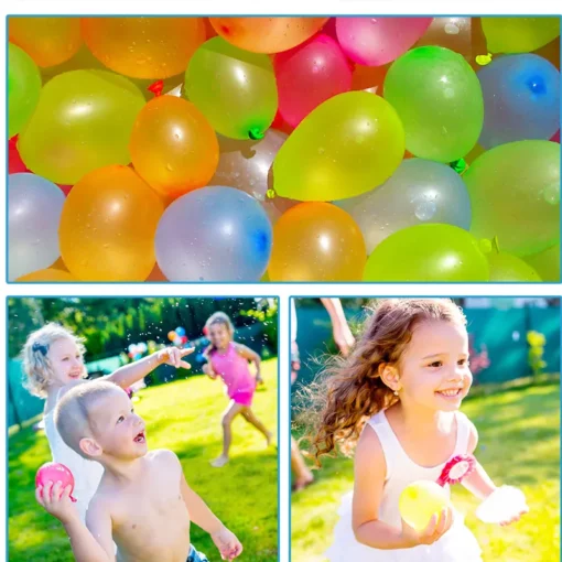 111 ks Zábavné vodné balónové hračky