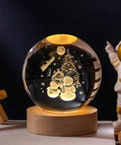 Glowing Crystal Ball Night Light
