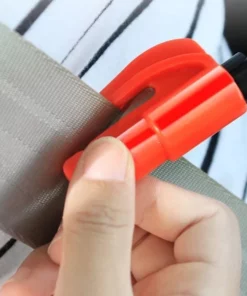 Car Window Breaker Keychain & Seatbelt Cutter