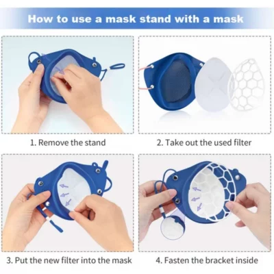 Reusable Silicone Mask with Filter