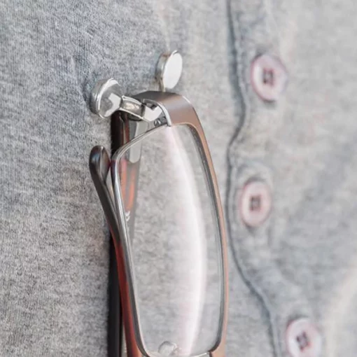 शर्टको लागि आँखा चश्मा होल्डर चुम्बकीय पिन