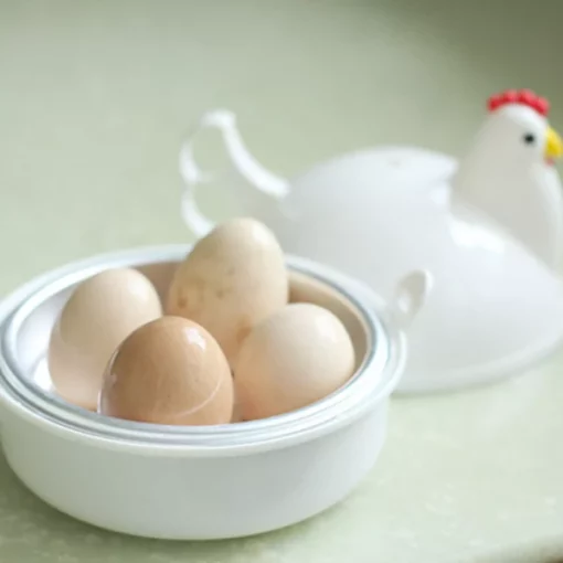 Chicken Egg Cooker Bakeng sa Microwave