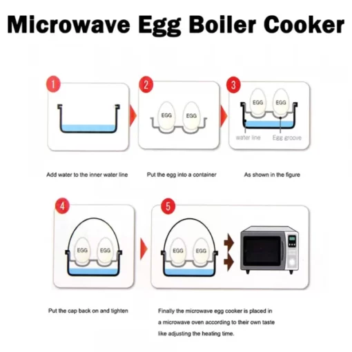 Chicken Egg Cooker Para sa Microwave