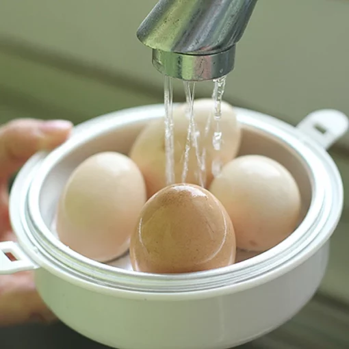 Vařič kuřecích vajec do mikrovlnné trouby