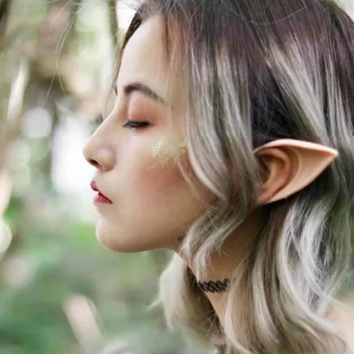 Fairy & Anime ဝတ်စုံများအတွက် Cosplay Elf Ears